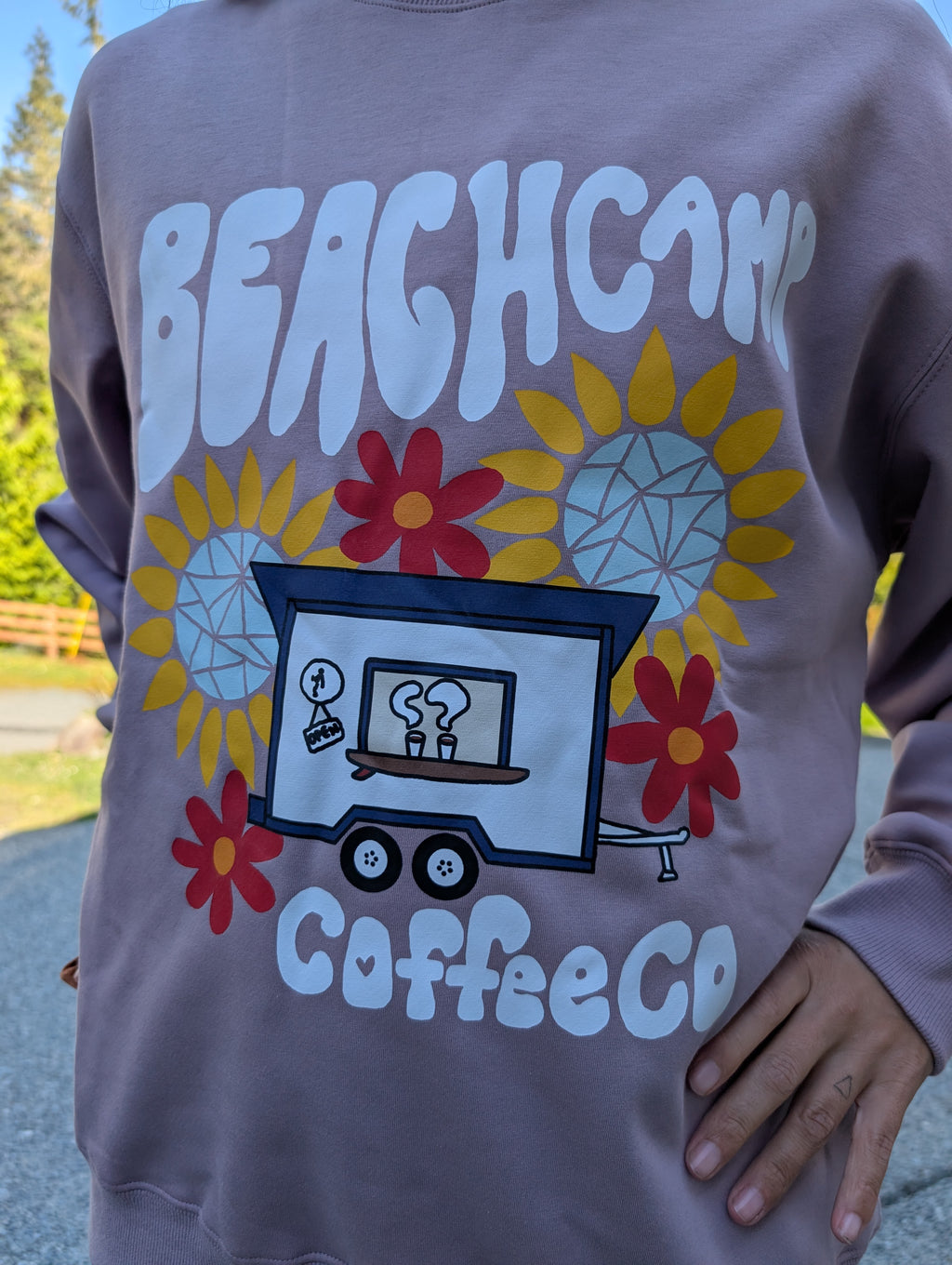 //Flower Shack Crewneck Sweatshirt